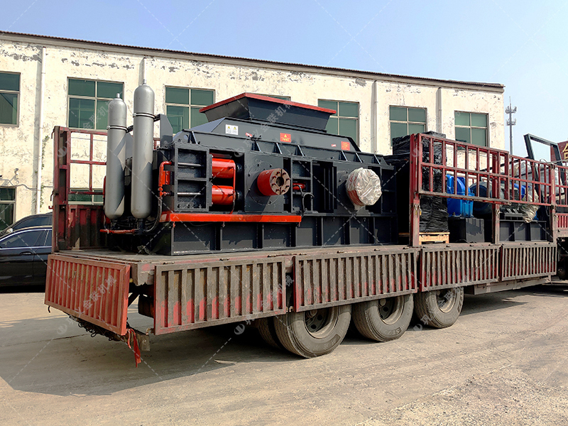 金聯(lián)機械生產(chǎn)的1510液壓對輥制砂機怎么樣？附現(xiàn)場案例